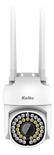 Cámara Seguridad Kolke Ptz 2mp Visión Nocturna Color Audio