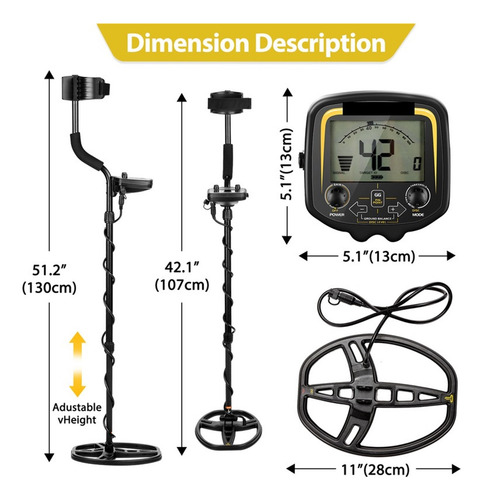 Detector De Metales Subterráneo Tx-850 Localización Precisa