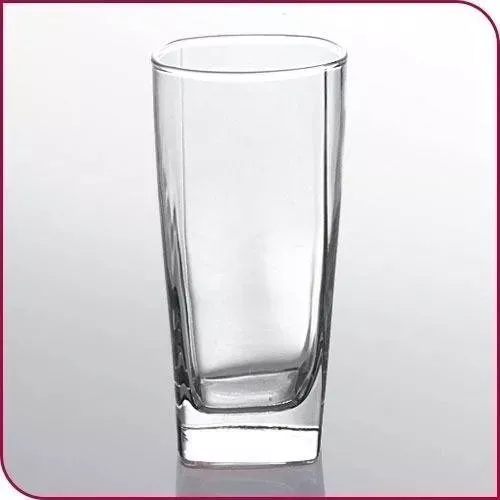 Set X 6 Vasos De Vidrio Alpine Nova X 280ml Elegante Calidad