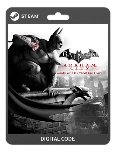 Batman Arkham City Goty - Jogo Pc Original - Envio Imediato