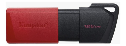 Unidad flash Kingston Datatraveler Exodia M de 128 GB Dtxm 3.2, color rojo