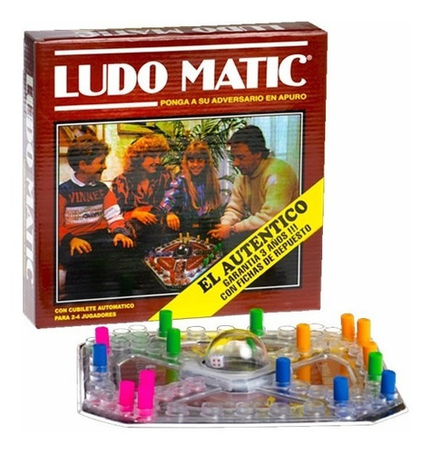 Juego Ludo Matic Autentico Original De Casa Valente