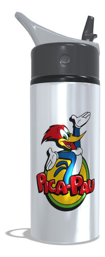 Pica-pau - Squeeze Aluminio Personalizado 600ml Pica-pau - 01