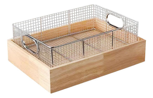 Bandeja Para Servir Comida, Cesto Para Fritar, Prato