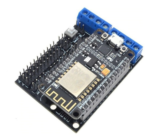 Kit Nodemcu + Motorshield Wifi Esp8266 Esp-12e