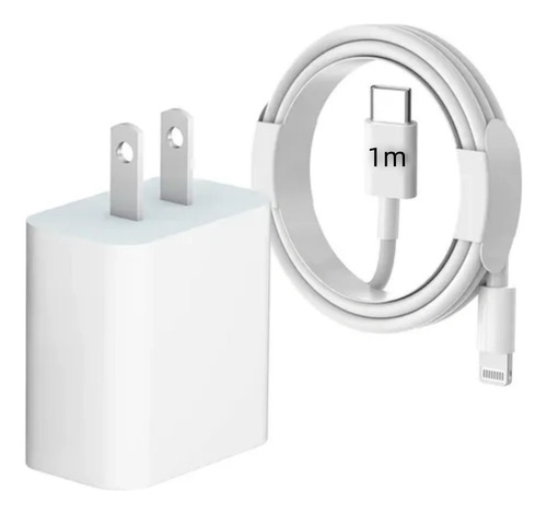 Cargador 20w Rápida Para iPhone 8 11 12 13 14 X iPad Tipo C