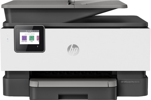 Impresora a color multifunción HP OfficeJet Pro 9010 con wifi blanca y gris 100V/240V