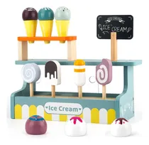 Comprar Juego De Heladería Tienda De Helados Y Exhibidor Para Niños 