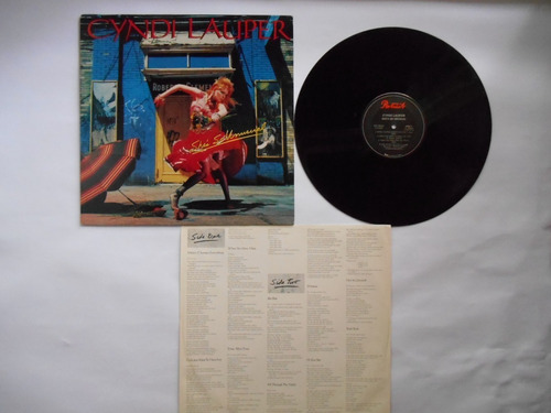 Lp Vinilo Cyndi Lauper She's So Unusual Edicion Usa 1983