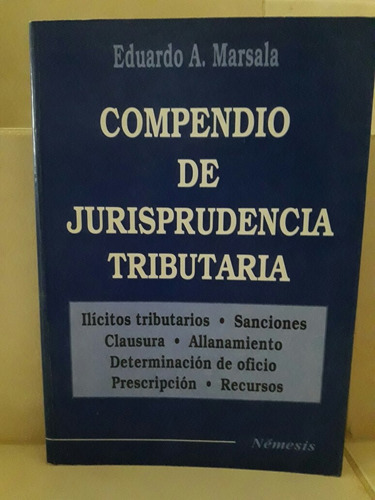 Derecho. Compendio Jurisprudencia Tributaria. Marsala