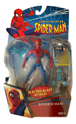 The Spectacular Spiderman Electro Blast Animated Series 2008 (Usado)