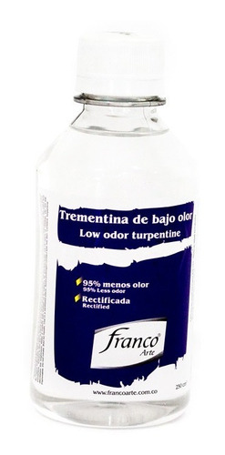 Trementina Franco Arte Contenido 250 Ml