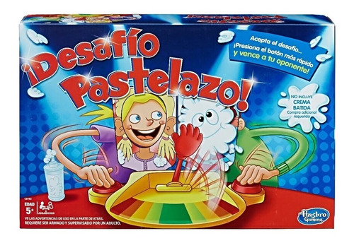 Juego De Mesa Desafio Pastelazo Doble Hasbro Original C01935