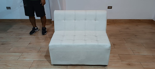 Sillón Modular, Sala De Espera Blanco Hueso