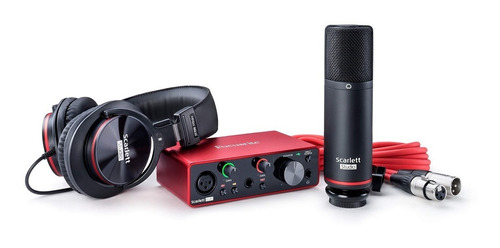 Focusrite Scarlett Solo Studio 3 Gen Kit De Grabación 