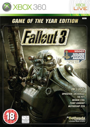 Fallout 3 Game Of The Year Edition - Xbox 360 Original Pal (Reacondicionado)