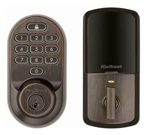 Kwikset 99380-002 Halo Wi-fi Smart Lock Keyless Entry