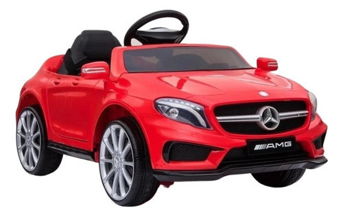 Mini Carro Eletrico 12v Mercedes Bens Com Controle Remoto Cor Vermelho