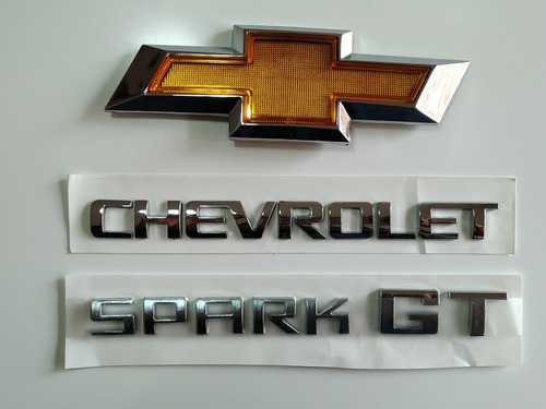 Chevrolet Spark Gt Emblemas Puerta Baúl