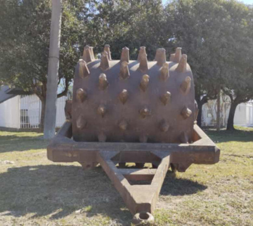 Aplanadora Pata De Cabra De Arrastre Tambor Envíos Al País (Usado)