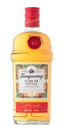 Ginebra Tanquera Y Flor De Sevilla 750 Ml