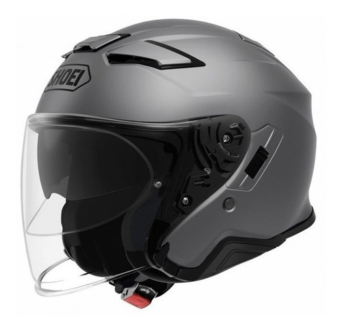 Capacete Aberto Shoei J Cruise 2 Cinza Fosco Cor Cinza-claro Tamanho do capacete 55/56 (S)