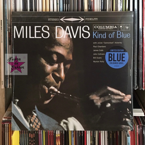 Vinilo Miles Davis Kind Of Blue - Blue Coloured Vinyl Import