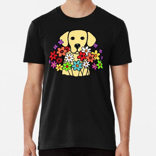 Remera Hermosas Flores Amarillas De Labrador Algodon Premium