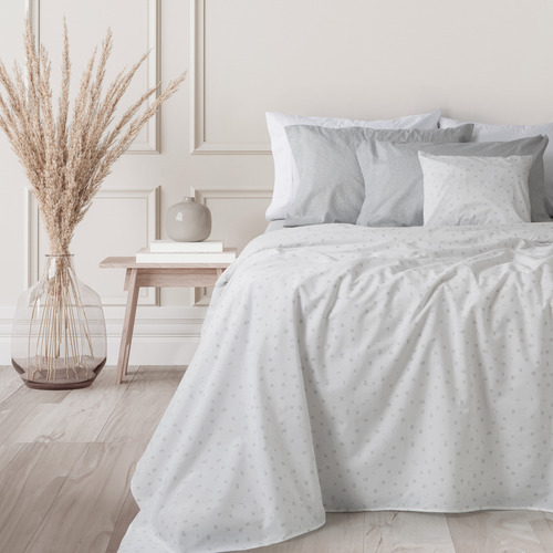 Juego Sabanas Percal 180 Hilos Queen Size Jean Cartier