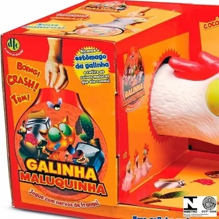 Jogo Galinha Maluquinha Dtc