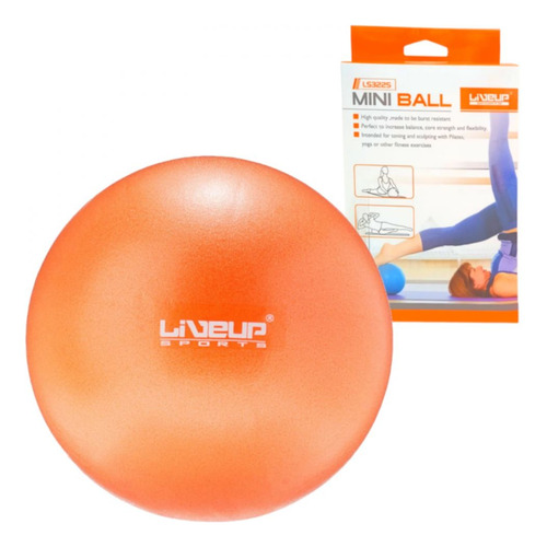 Kit Bola 65 Cm E Bomba + Overball + 2 Mini Band E Colchonete