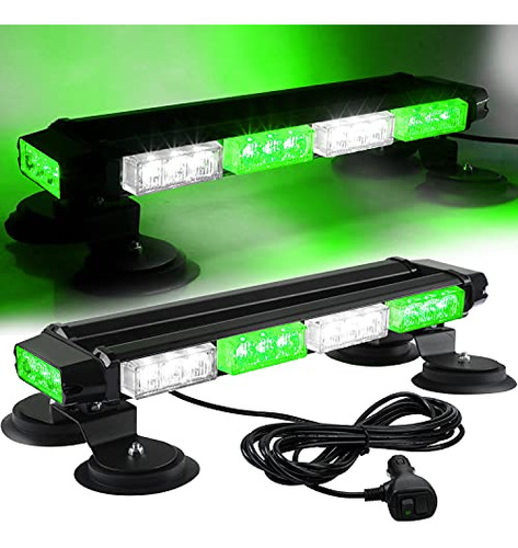 Aspl 16.8 Inch Led Strobe Flashing Light Bar, 26 Modos Flash