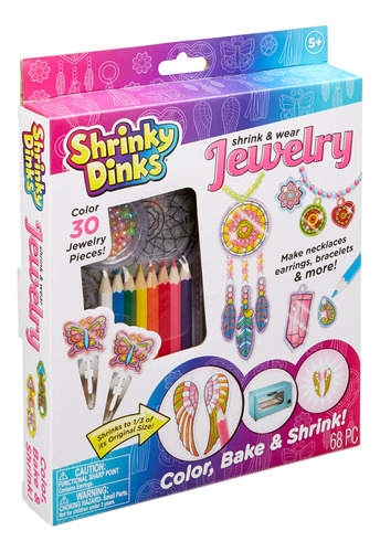 Shrinky Dinks Kit De Joyera Para Nios De Arte Y Actividades