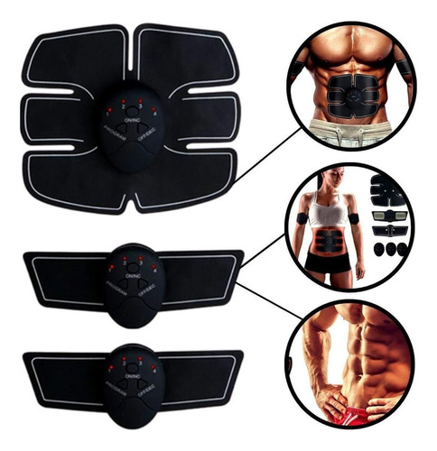 Kit Fitness Aparelho Estimulador Muscular 5 Em 1 Supere Seus