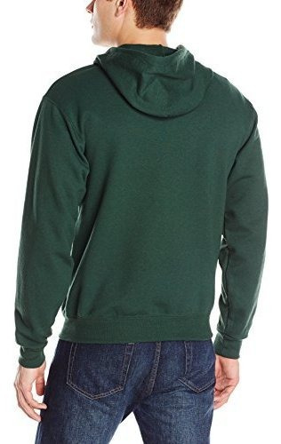 Imagen 2 de 2 de Sudadera Jerzees Para Hombre Color Azul Marino Con Cierre Y