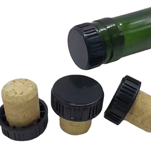 Tapón De Vino Para Bar, Tapones De Corcho En Forma De T, Par
