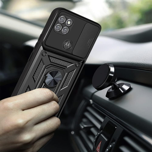 Funda Para Motorola Moto G9 Play Case Uso Rudo Negro (Reacondicionado)