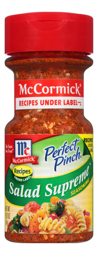 Condimento Supreme Salad Perfect Pinch De Mccormick, 2.62 oz