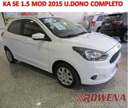 Ka Se 1.5 Hacht Mod 2015 Unico Dono
