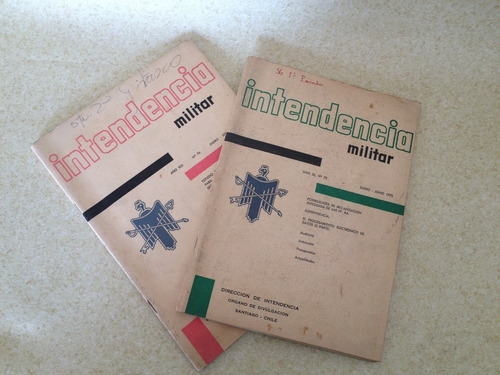 Revista Intendencia Militar 1970 1972