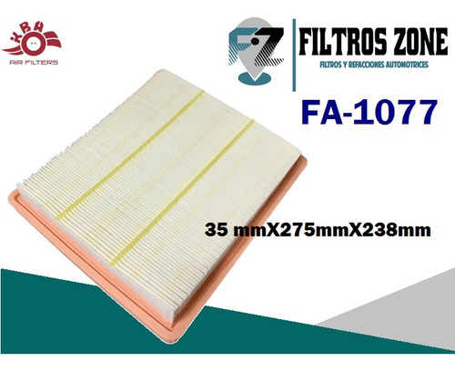 Filtro Aire Mg5 1.5 2019 Al 2023 10487777 Kba
