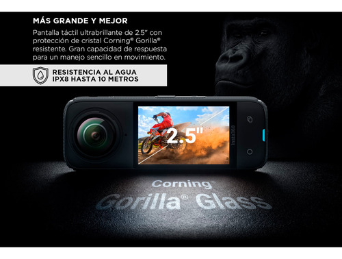Cámara Insta360 X4 De Acción Inmediata 8k Waterproof 360