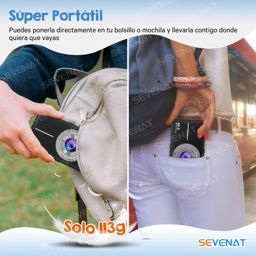Sevenat 403 BK compacta negro