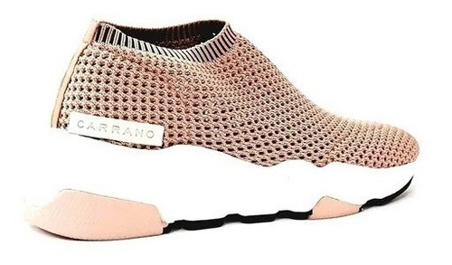 Imagem 5 de 5 de Tênis Sneakers Knit Carrano Tecido Tricot Black Feminino 160
