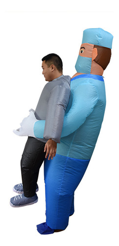 Disfraz Inflable De Medio Largo Riding Clouths, Disfraz De C