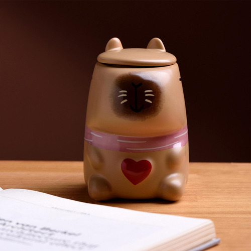 W Capibara Taza Para Cafe, Capibara De Corazón Tazas Regalos