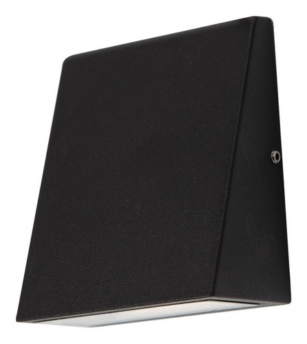 Aplique Pared Moderno Exteriores Negro Luz Led 3w Lumimexico 04824-2