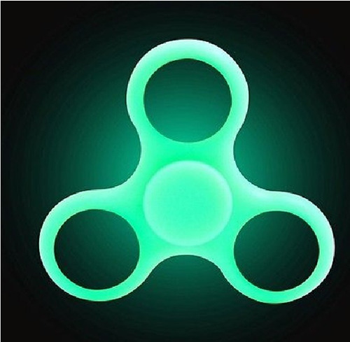 Fidget Hand Spinner Fluorescente Brilla Colores Envío Gratis