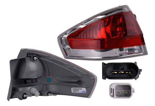 Calavera Ford Focus 4 Ptas 2009-2011 America C/foco Depo Izq