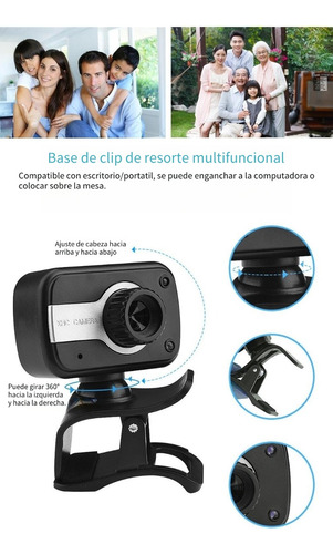 Cámara Web De Hd Con Micrófono Para 2000 / Xp / Win7 / Win8